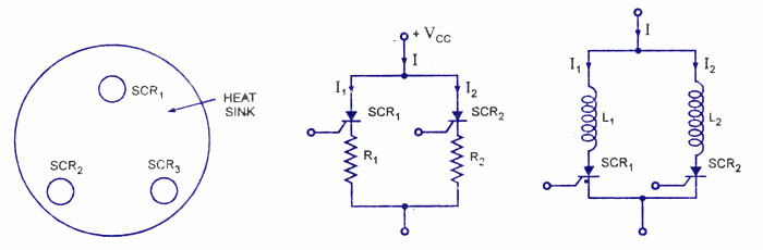 Series And Parallel Connection Of Scr Or Thyristor Electrical4u Just suppose there is a switching circuit in which your scr connectd between 2 nodes has to bear Higher voltage than its rated then we connect them in series and share the voltage such that it voltage across them is less than rated.