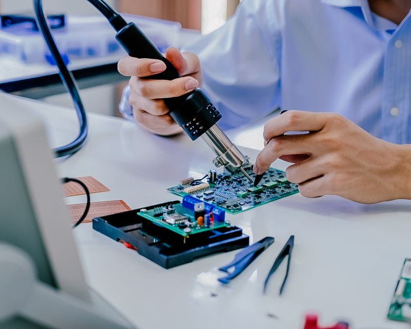 Pcb Work - Premium Geometric Image Gallery - Full HD