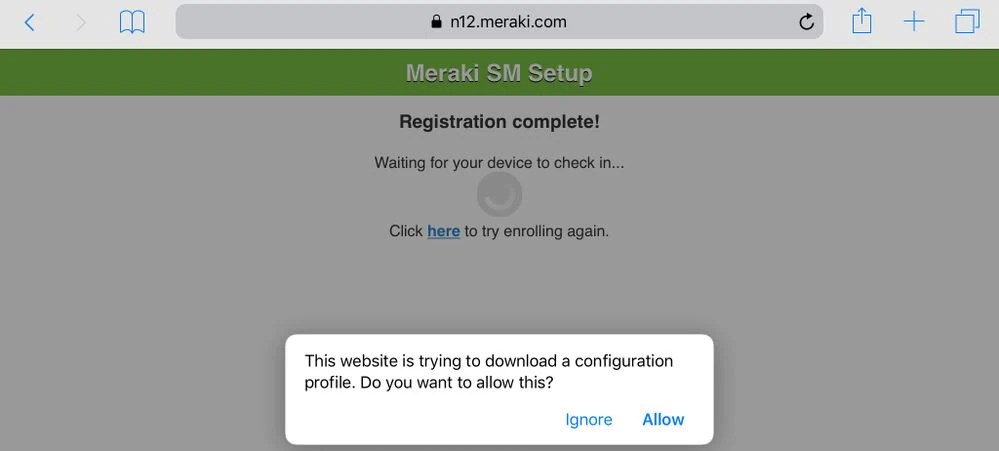Configure Anyconnect PerApp VPN for iOS with Meraki System Manager (6) Configure Anyconnect PerApp VPN for iOS with Meraki System Manager (6)