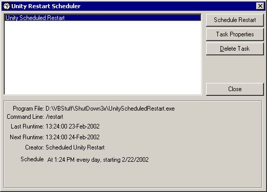 Schedule Unity Restart - Premium Light Texture Gallery - Ultra HD