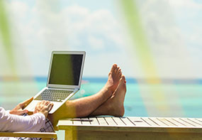 6 Ways To Make Vacations More Fun Using Technology - Ultra HD Sunset Pattern - 8K