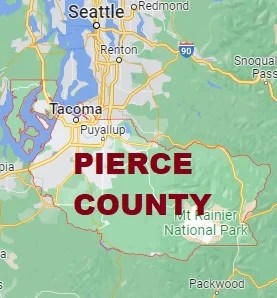 Pierce County On The Satellite Map Of Washington 2026 Actual Satellite Pierce 48 