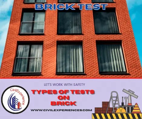 Types Of Tests On Brick