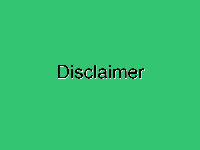 Disclaimer 600 Civil Experience