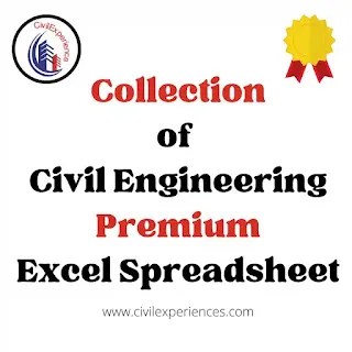 Collection Of Civil Engineering Design Spreadsheet | Civil Excel Sheet | Civil Engineering Excel Spreadsheet | Civil Excel Sheet