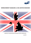 BEREAVEMENT DAMAGES IN THE "DIS-UNITED" KINGDOM: THE "POSTCODE LOTTERY" FOLLOWING A FATAL ACCIDENT