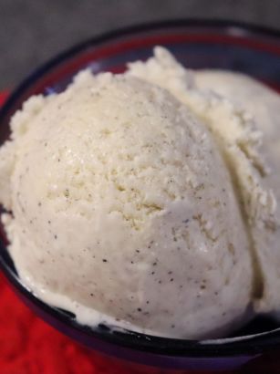 Keto Vanilla Bean Ice Cream