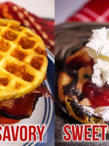 Chaffles Two Ways