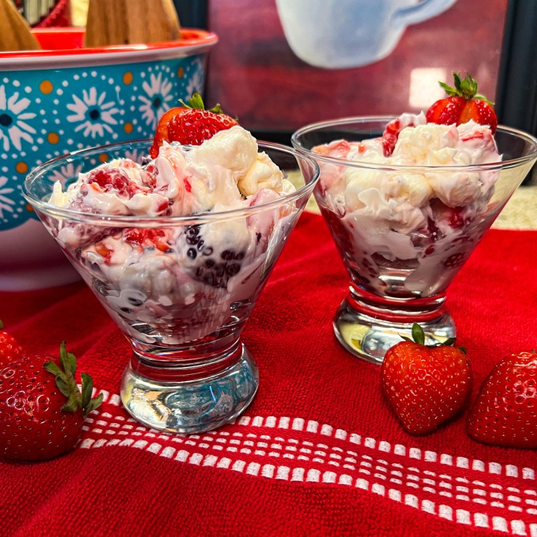 Keto Triple Berry Fruit Salad