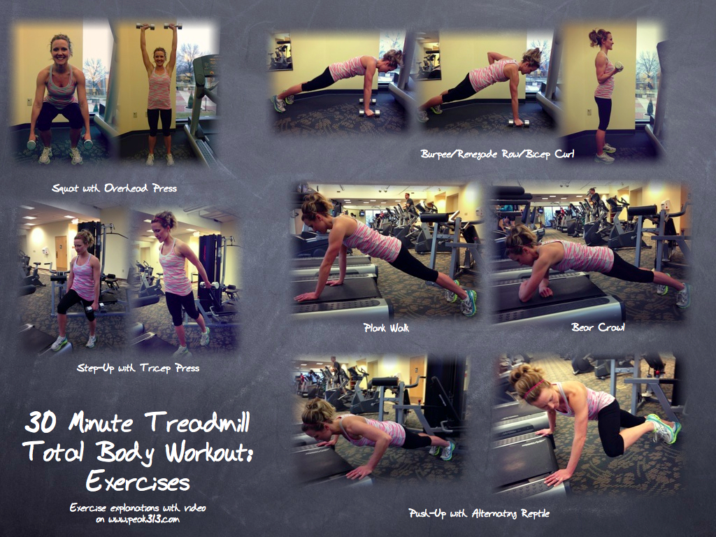 30 Minute Total Body Treadmill Workout - Clare Smith