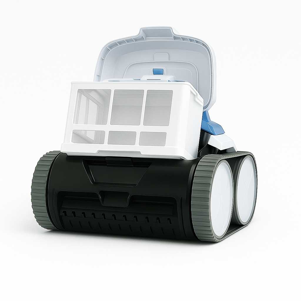 Aquaneed Robot média filtrant d'exception pour votre robot de piscine (15 blocs) – Image 3