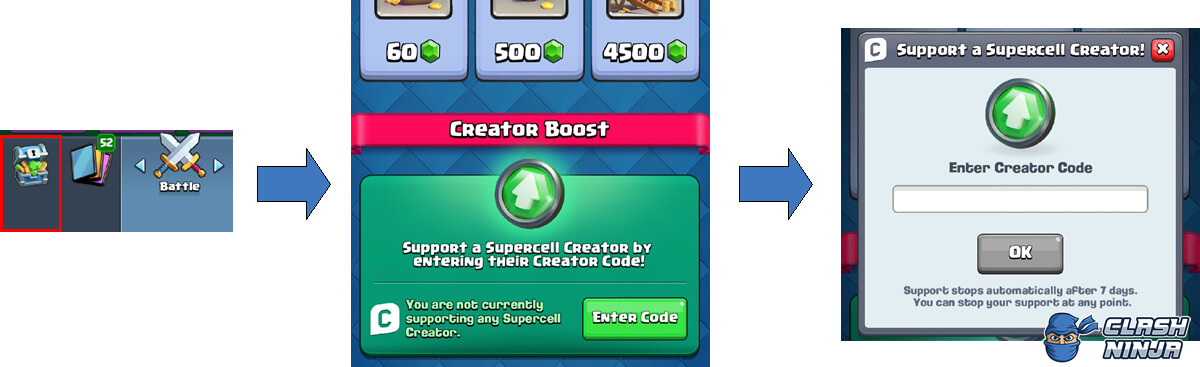 pics Code Creator Clash Royale clash ninja
