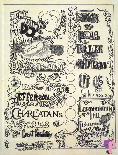 Longshoreman's Hall 10/16/65 - AOR-2.8 - Classic Posters