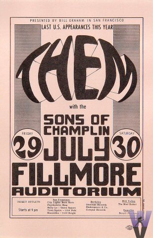 Fillmore Auditorium 7/29-30/66 - BG-20 - Classic Posters