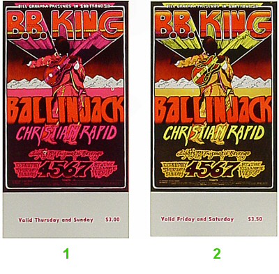 Fillmore West 2/4-7/71 - BG-269 - Classic Posters