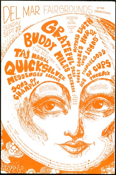 Del Mar Fairgrounds 9/22/68 - AOR 3.97 - Classic Posters