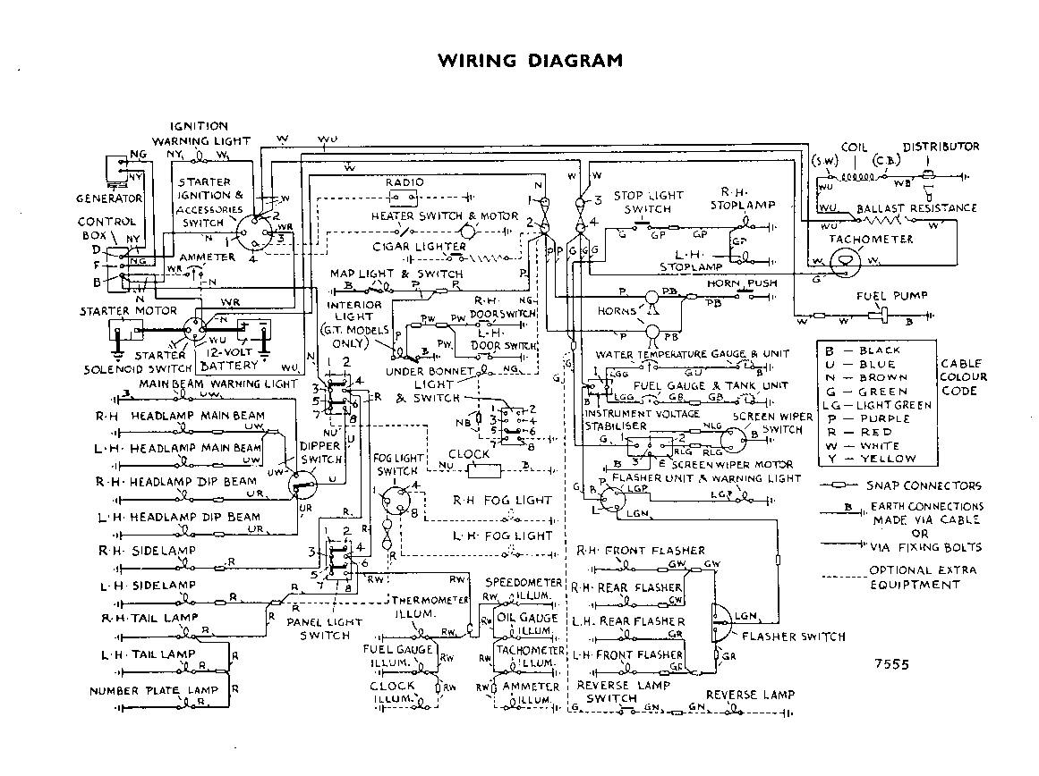 Sunbeam Alpine V Wiring Diagram