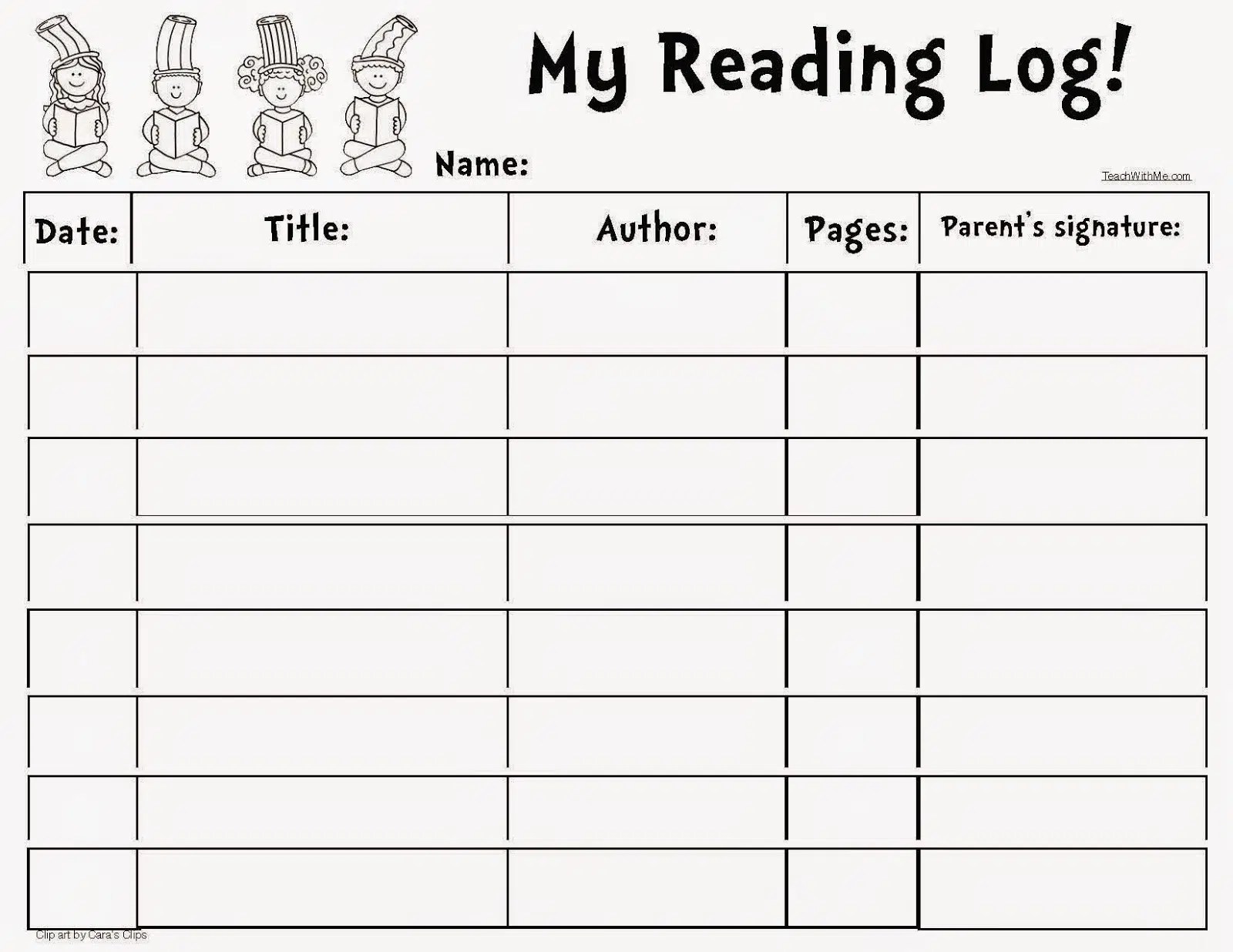 seuss themed reading log classroom freebies