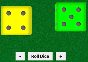 Online dice roller
