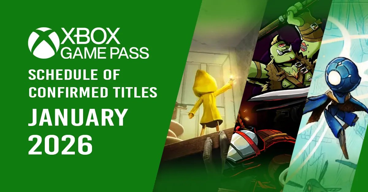 ACTUALIZADO Xbox Game Pass Enero 2026 Calendario Con Todos Los Juegos 1200x628 Xbox Confirm Jan 2026.webp