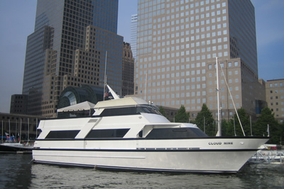 Cloud 9 Nine Luxury Yachts Charters Party Rentals Nyc Private Boat