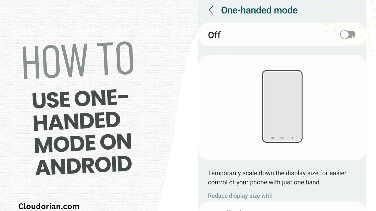 How to Use One-Handed Mode on Android