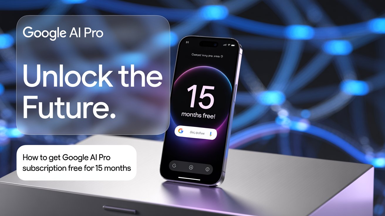 How to Get Google AI Pro Subscription Free for 15