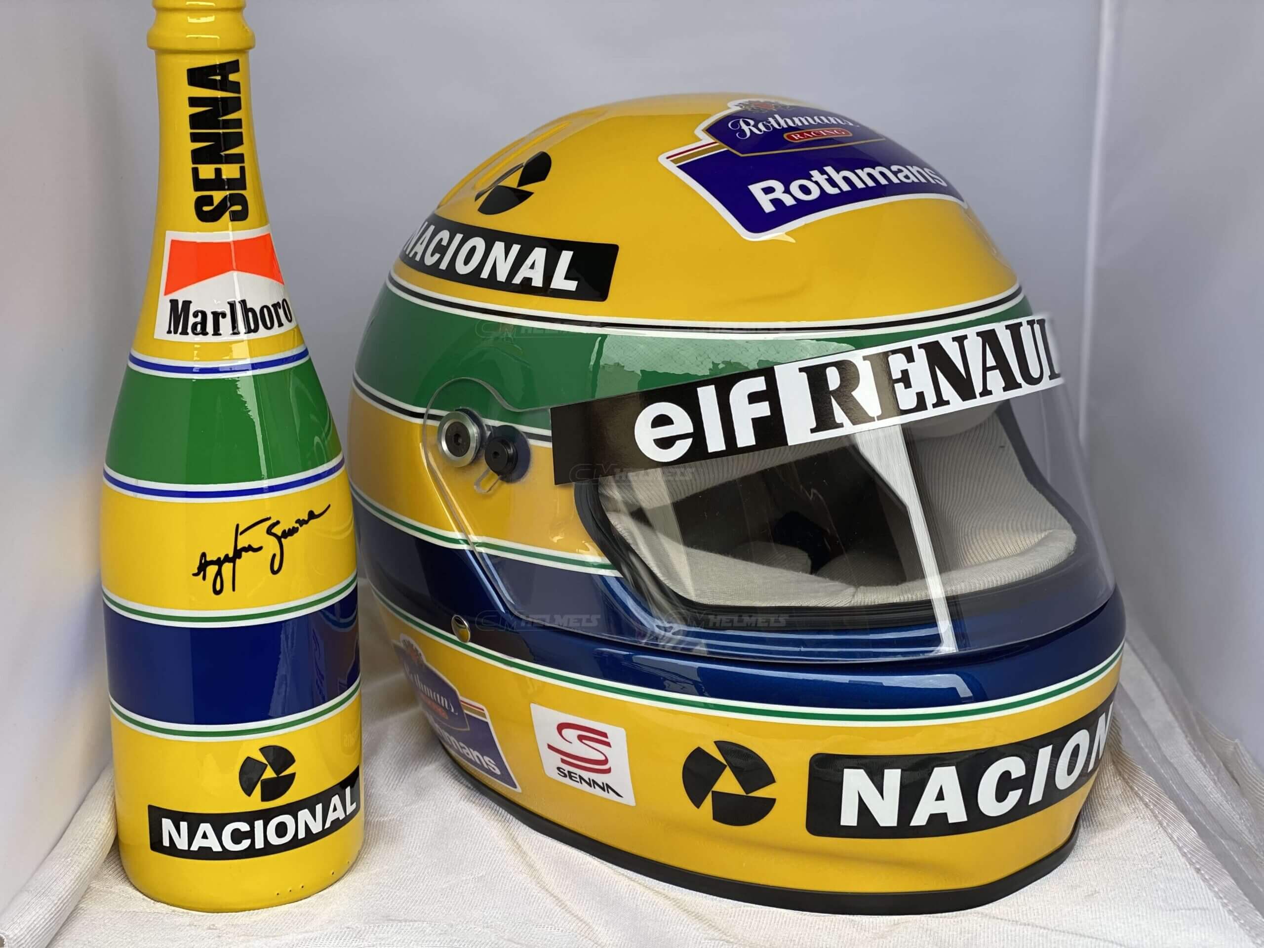 AYRTON SENNA 1994 F1 REPLICA HELMET FULL SIZE CM Helmets