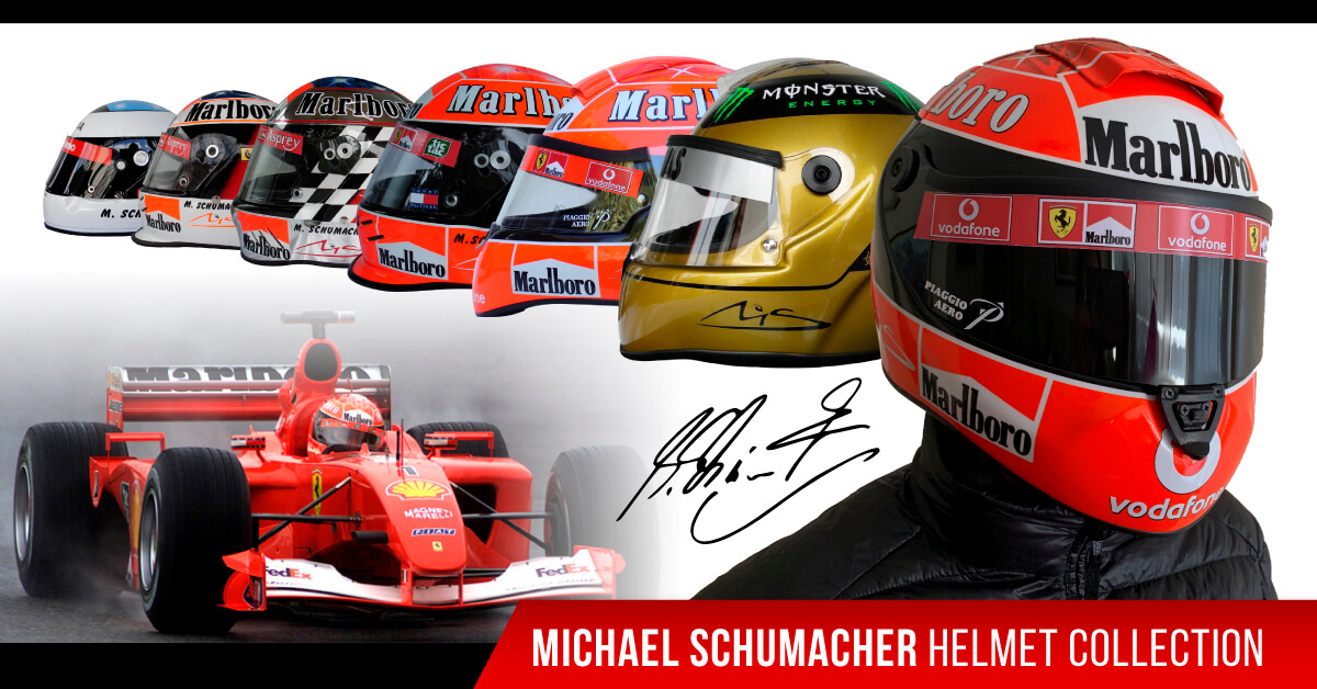 MICHAEL SCHUMACHER F1 Replica Helmets 2022 | CM Helmets
