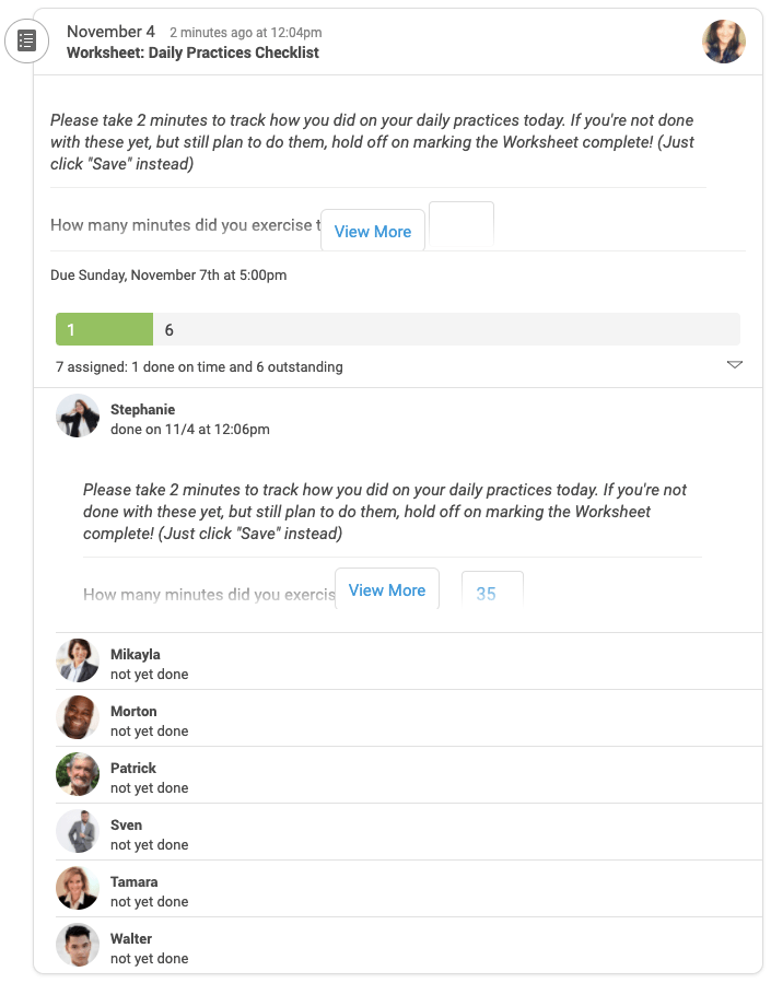 Coachaccountable knowledge base