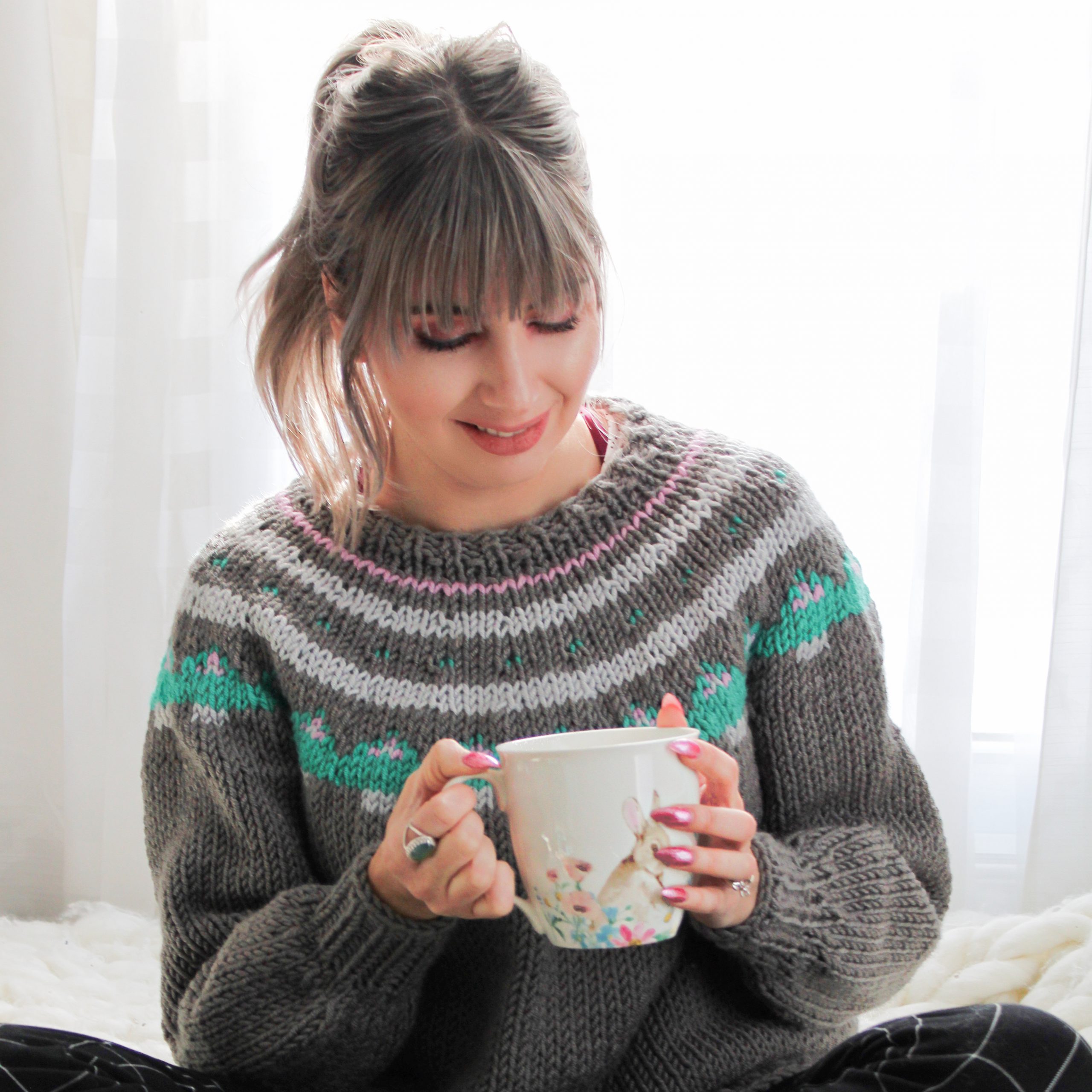 Sugar Cookie Pullover by CoCo Crochet Lee free knitting pattern