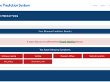Python Django Machine Learning Project Disease Prediction System