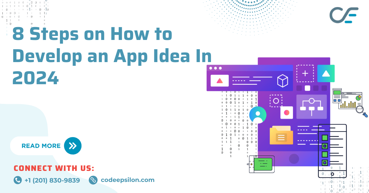 8 steps on how to develop an app idea in 2024