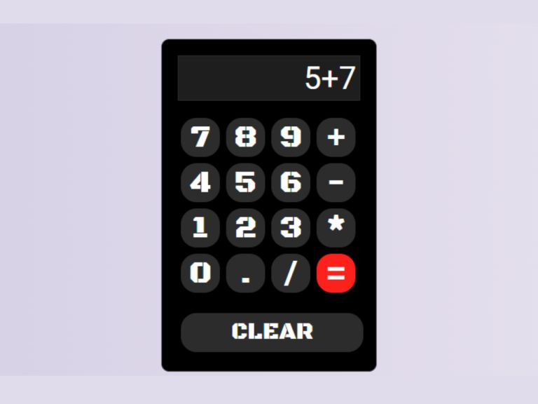Simple Calculator Program Using Javascript In Html - Vintage Wallpaper Collection - HD Quality