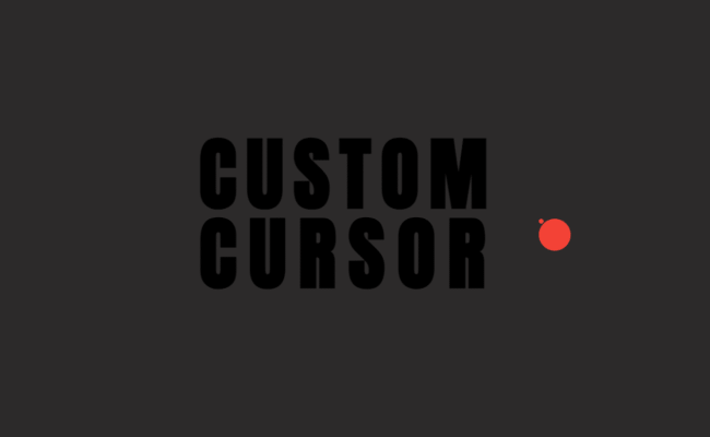 Custom Cursor HTML Code — CodeHim