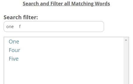 Javascript Search Filter In List Of Elements With Sublists Stack - High Resolution Light Photos for Desktop