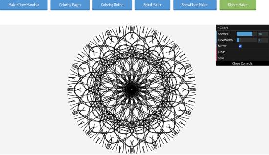 You can use these online mandala maker services to create mandala designs and. 10 Best Mandala Maker Websites Mandala Generators