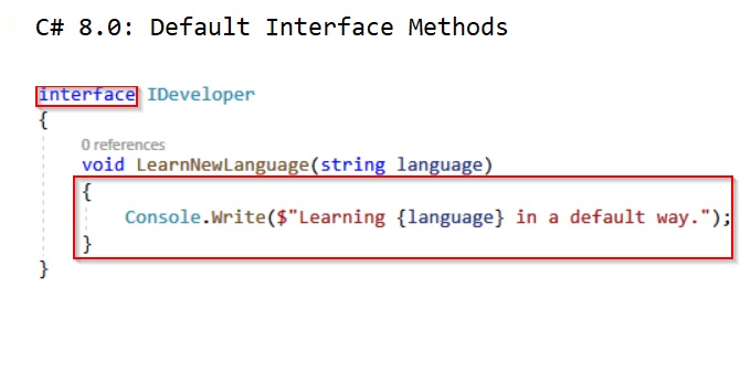 C# 8: Default Interface Methods Implementation - CodeJourney.net