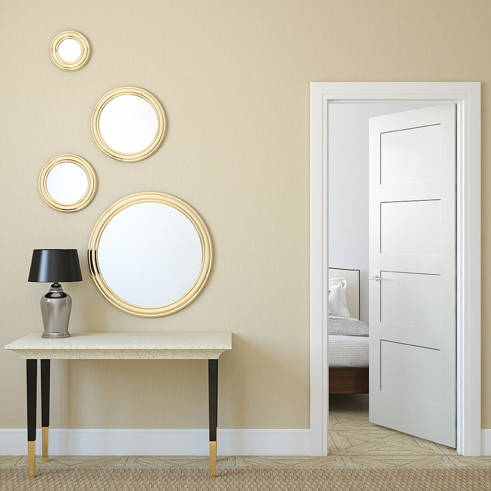 Primed Shaker Doors - CODEL Doors