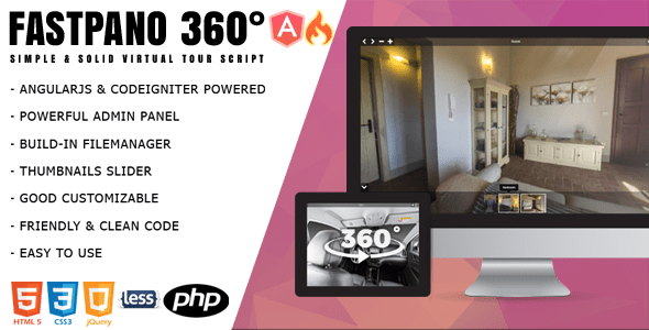 FastPano 360 - Virtual Tour Constructor 