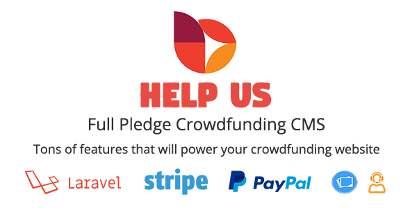 HelpUs v1.0.2 - Ultimate Crowdfunding Solution