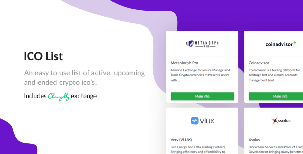 ICO List - Cryptocurrency ICO List 