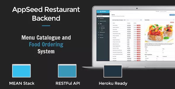 AppSeed Restaurant Backend Lite - Full MEAN Stack Application AppSeed Restaurant Backend Lite - Full MEAN Stack Application