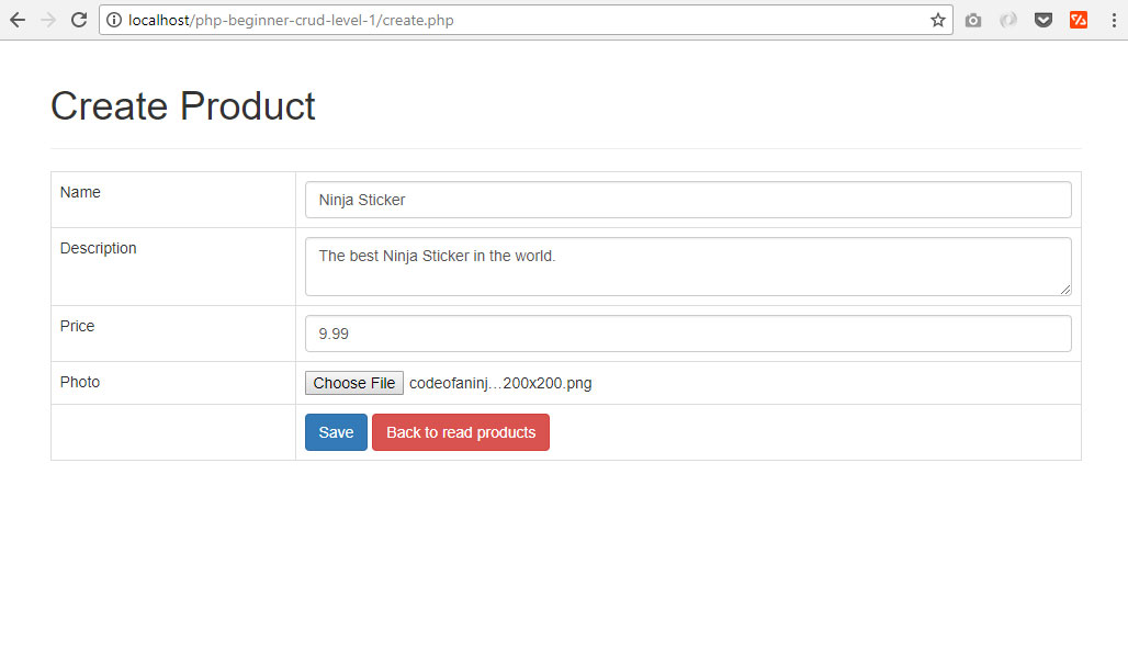 PHP CRUD Tutorial for Beginners - Step By Step Guide!