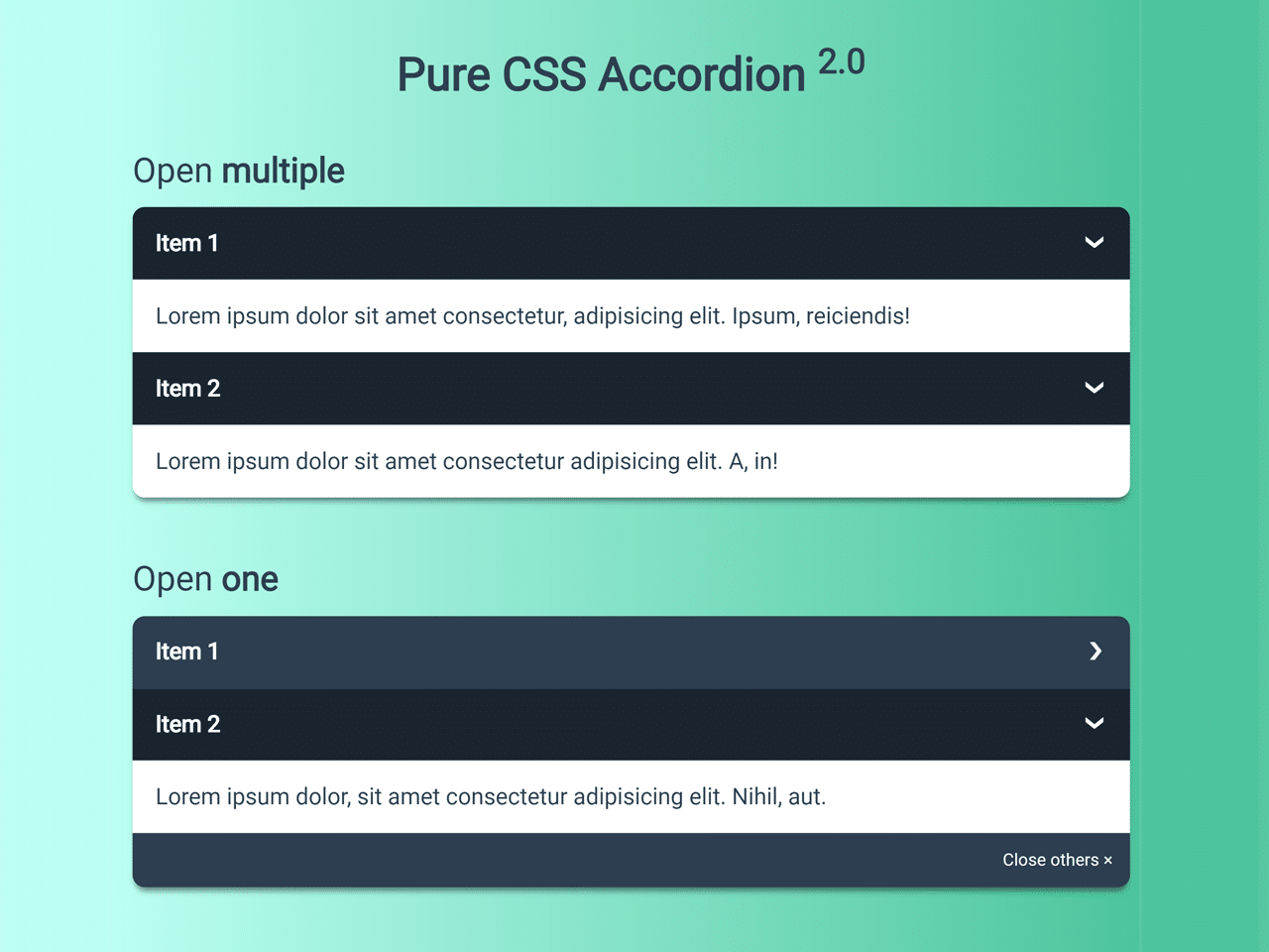 Tailwind CSS Accordion Example — CodePel