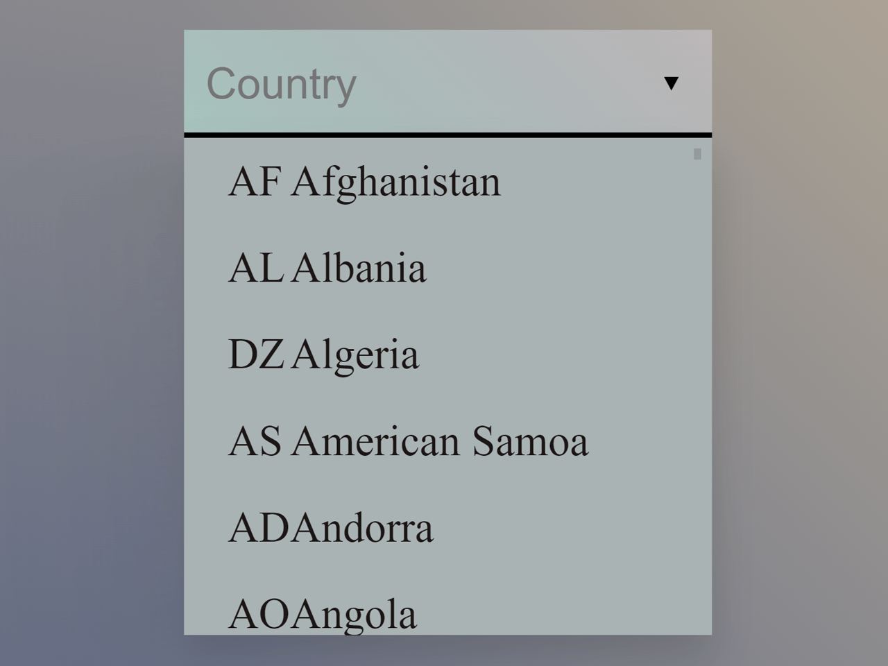 JavaScript Autocomplete Dropdown — CodePel