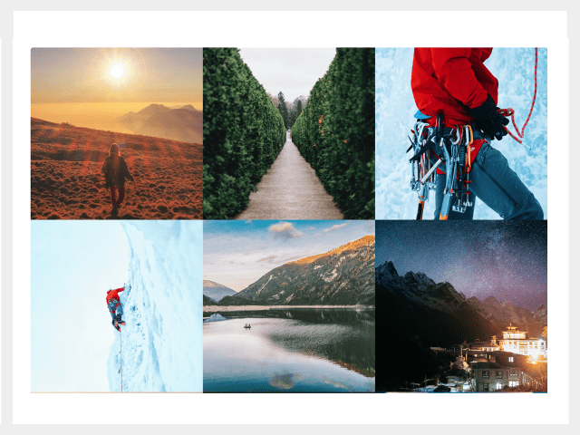 JavaScript Image Gallery With Thumbnails and Control Buttons
