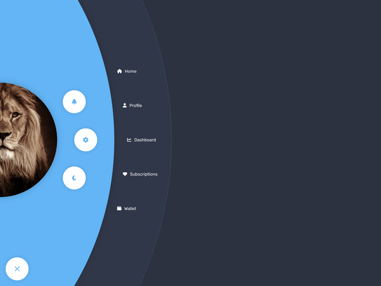 Radial Menu in React JS — CodePel