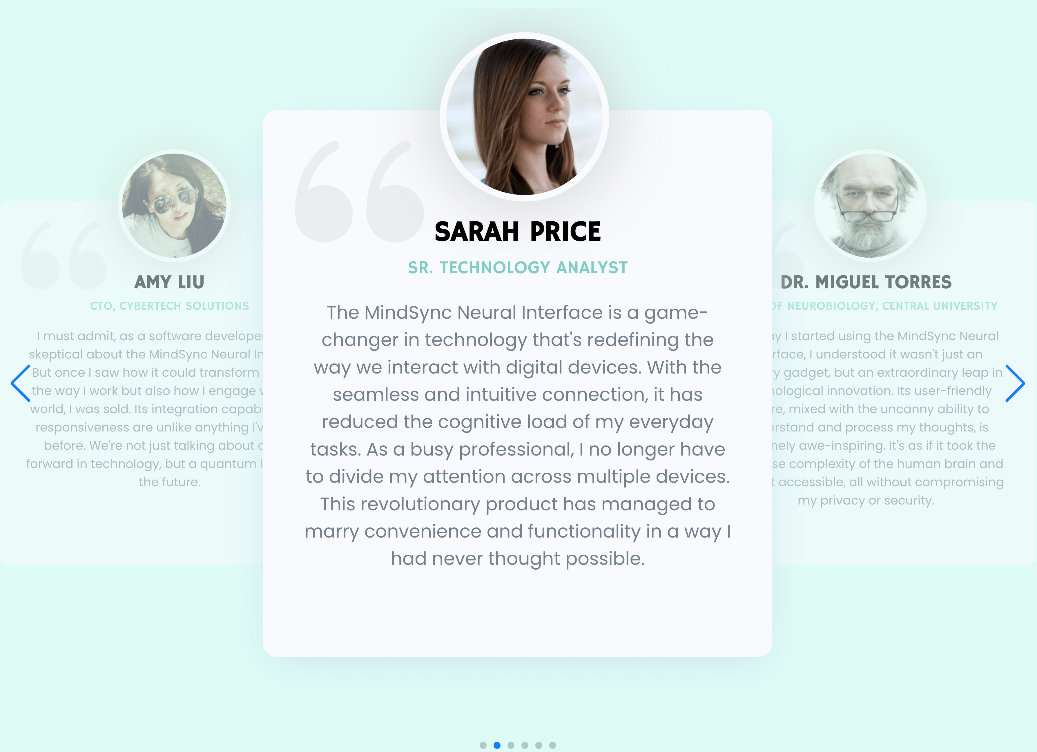 Testimonial Slider HTML CSS JavaScript — CodePel