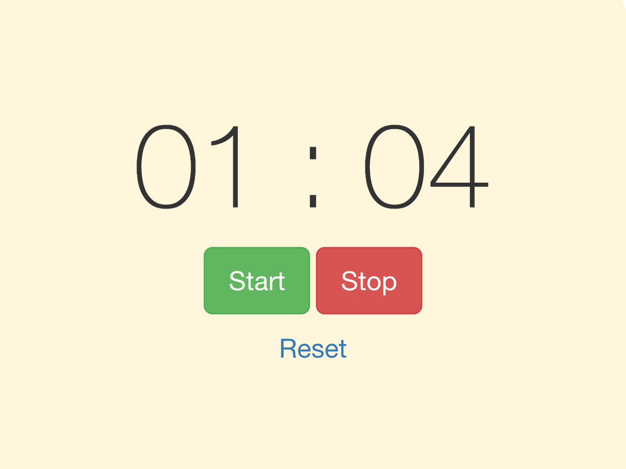 JavaScript Timer With Start Stop Pause Button — CodePel